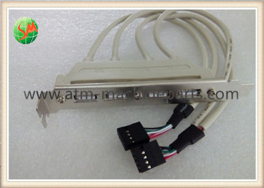 Metal port USB du câble 4 de noyau de PC de la NCR 66xx Talladega de pièces de rechange d'atmosphère le double
