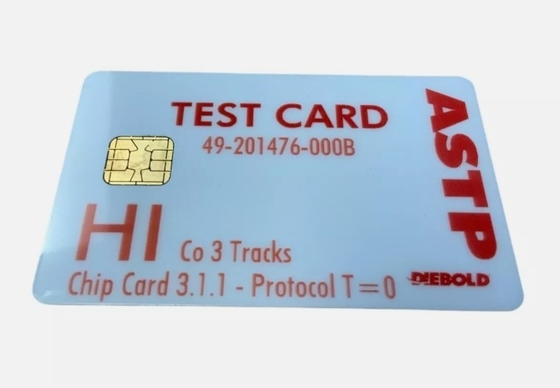 Carte de test Diebold Nixdorf Hi-Co ASTP 49201476000B