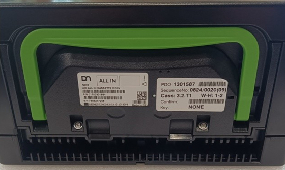1750301684 01750301684 Pièces détachées de distributeurs DN 200 N906 Diebold Nixdorf AIC ALL IN CASSETTE CONV Pièces détachées de distributeurs