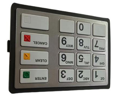 49249441768A 49-249441-768A pièces détachées de guichet automatique Diebold clavier EPP7 PCI-Plus LGE ST STL HTR ENG(US) pièces détachées de guichet automatique