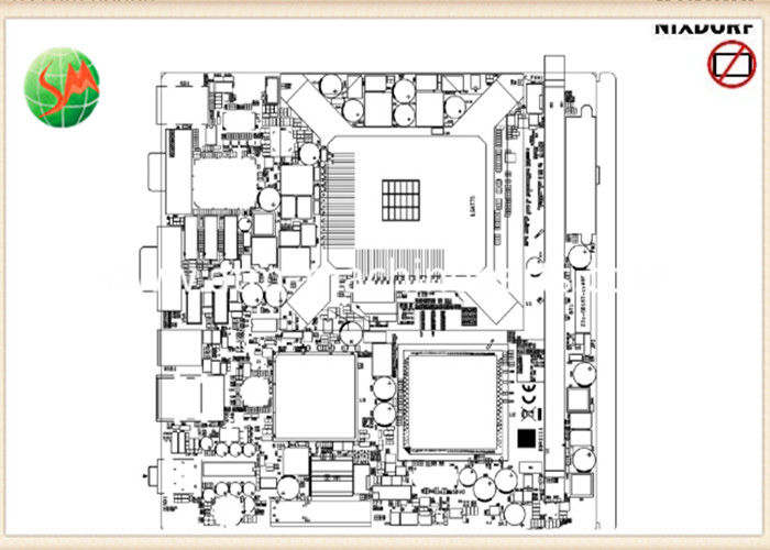 1750203560 atmosphères de Wincor de DUO du NOYAU 2 de CARTE MÈRE partie le conseil principal 01750203560 PC280